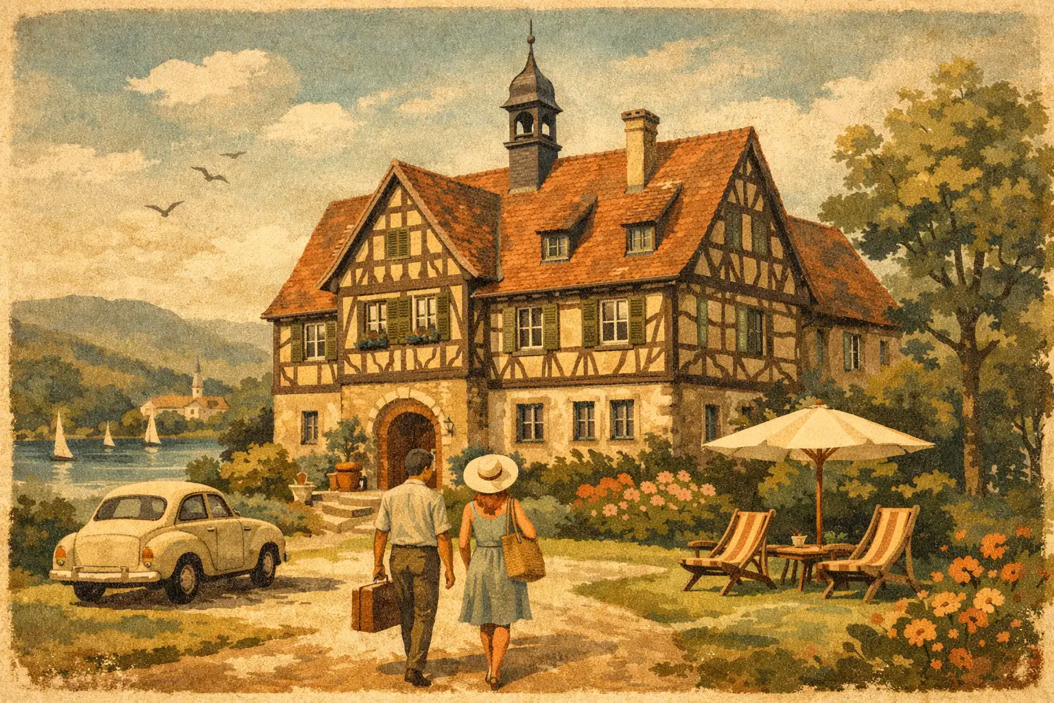 Denkmalgeschütztes Haus als Ferienunterkunft