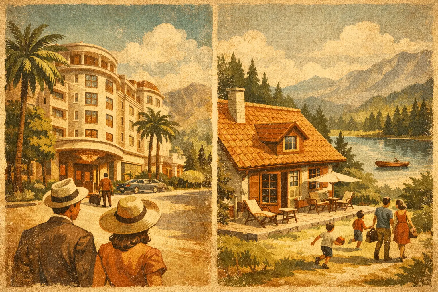 Hotel oder Ferienhaus: Was passt zu Ihrer Reise?