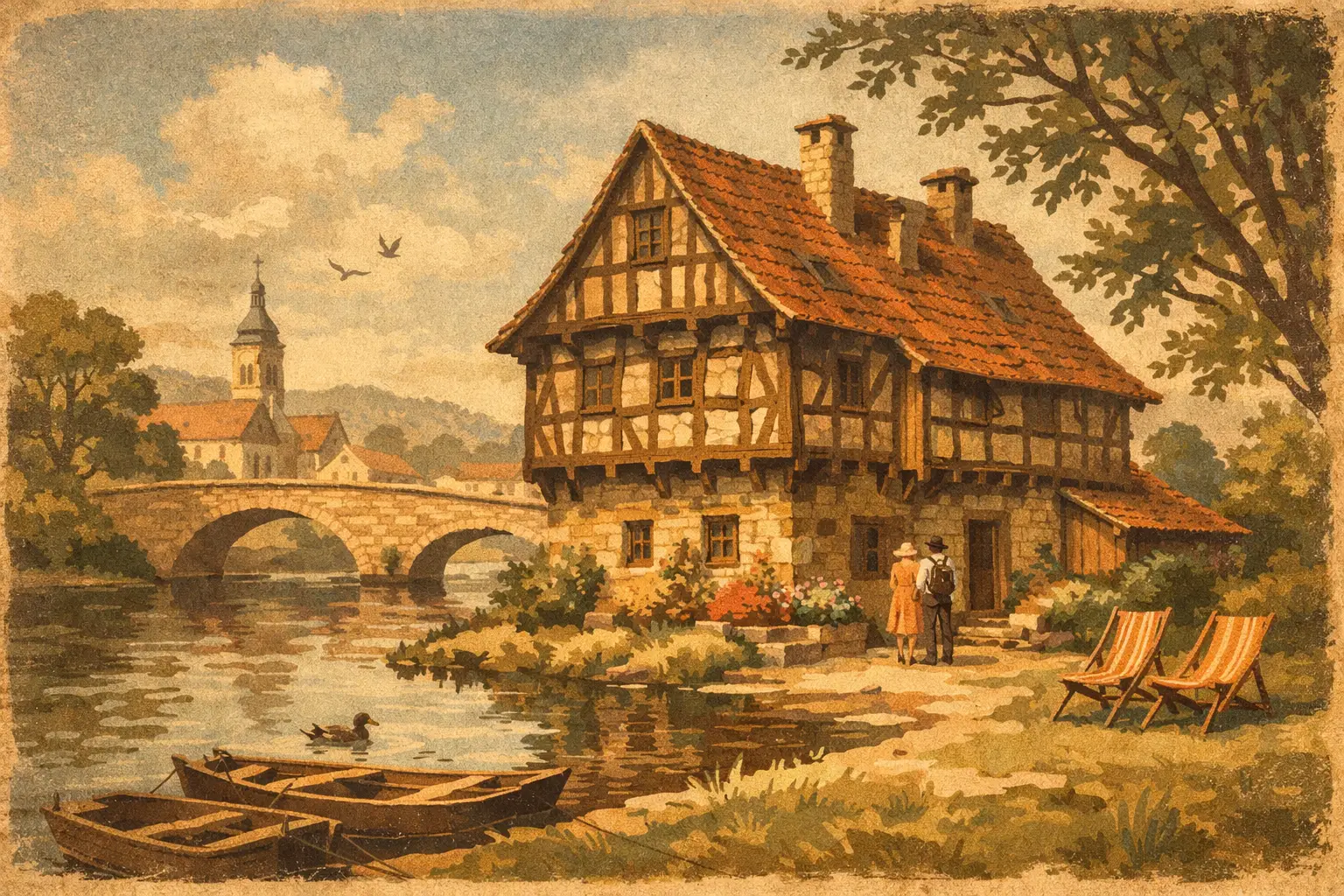 Urlaub im ältesten Haus der Stadt Plaue