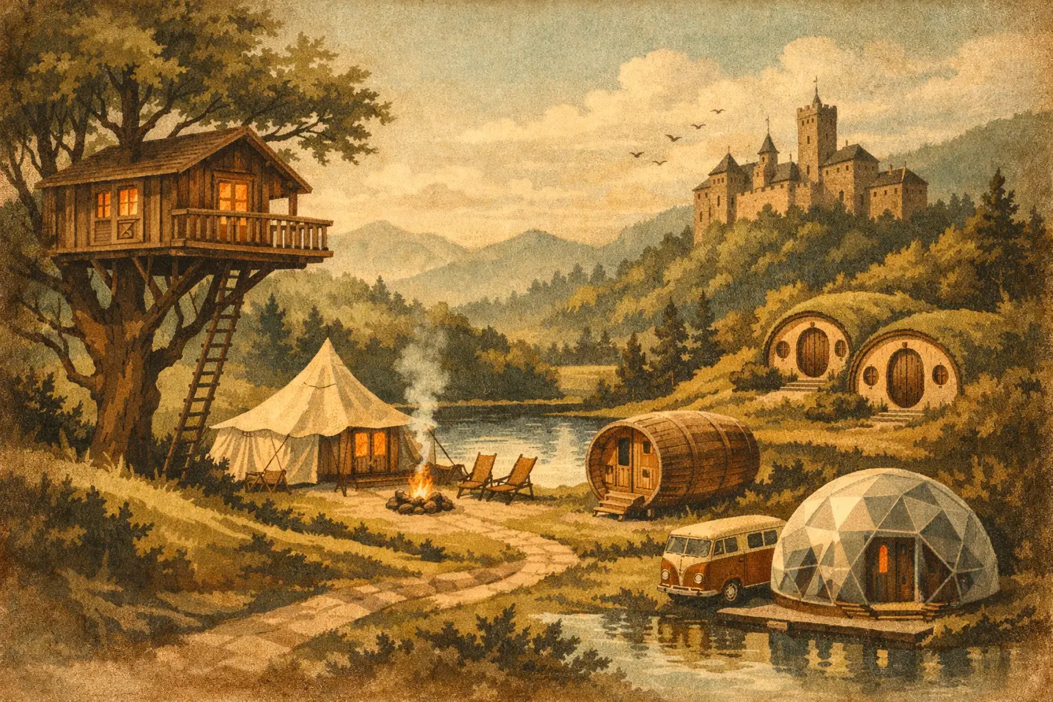 Außergewöhnliche Unterkünfte in Thüringen