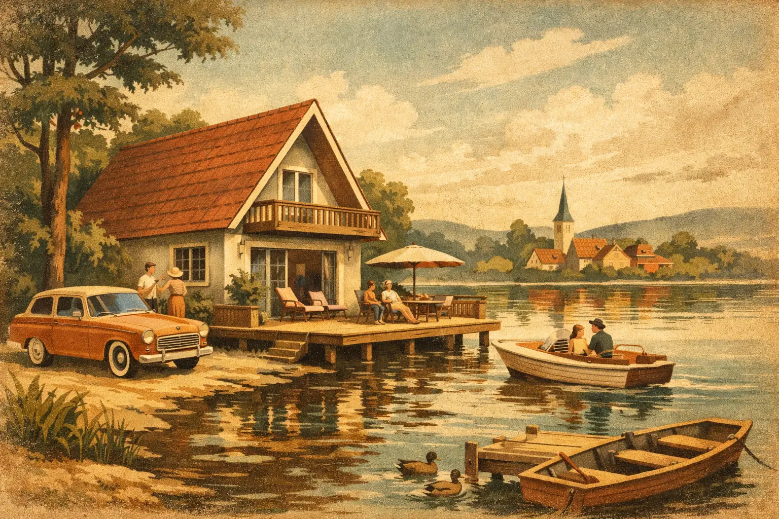 Ein ganzes Ferienhaus privat mieten in Plaue